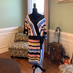 Lightweight knit blouse and skirt!